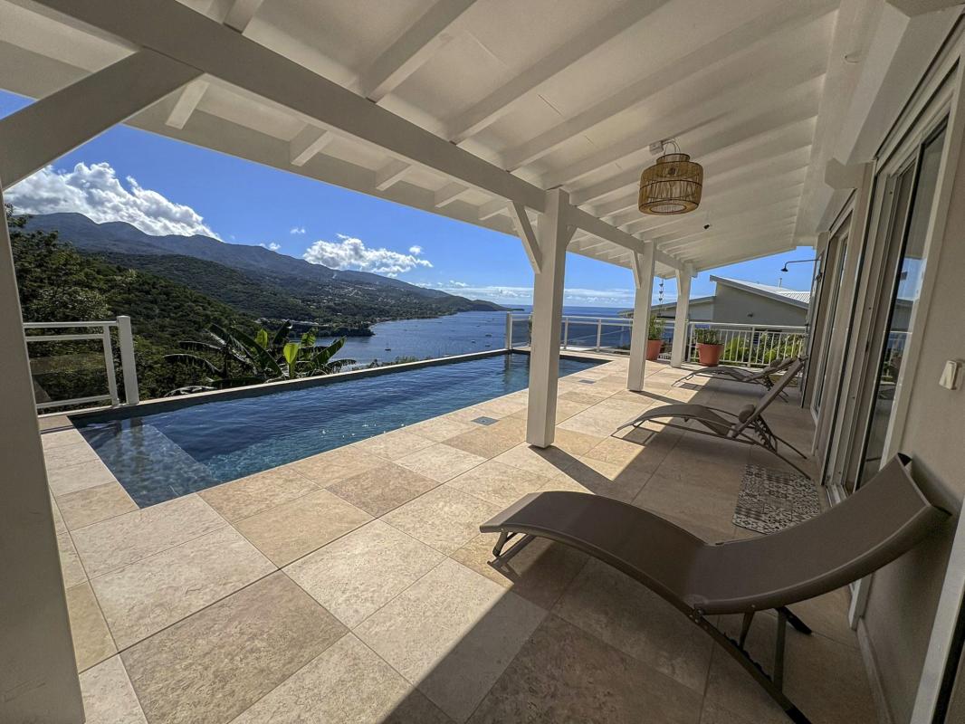 25.Location Villa piscine vue mer Bouillante Guadeloupe_Piscine Vue mer